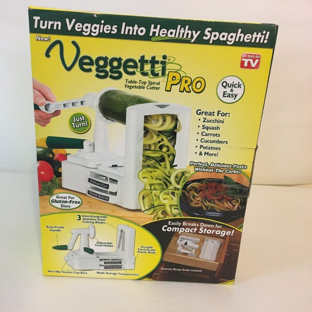 Veggetti Pro Table Top Vegetable Cutter